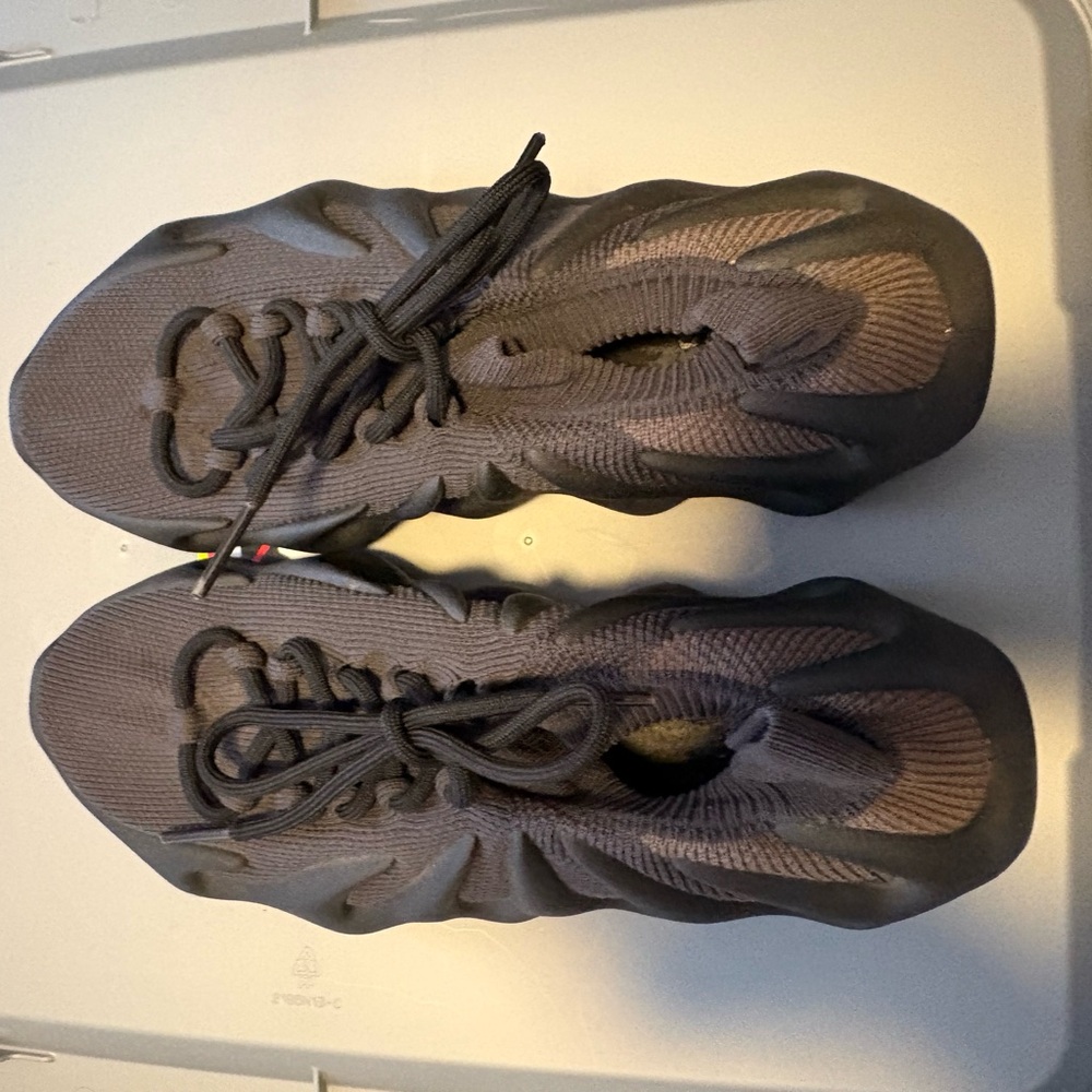 Yeezy Black and Gray Sneakers